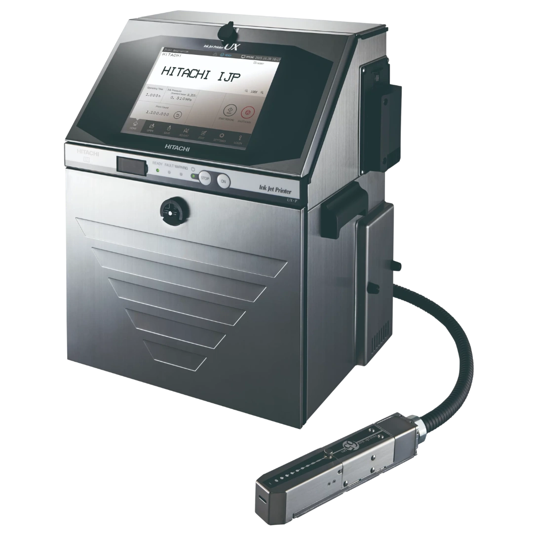 HITACHI UXP160W Pigment White Ink CIJ Printer