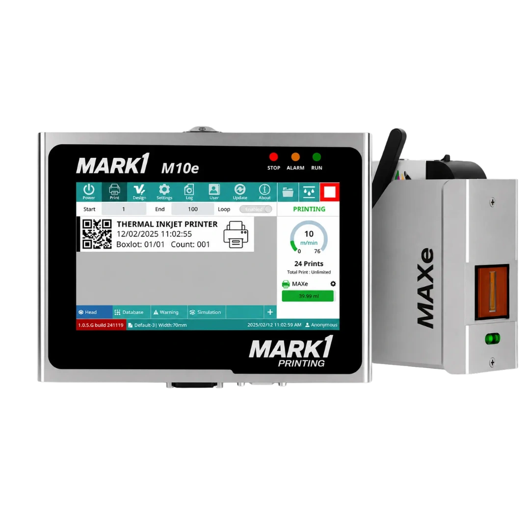MARK1 M10e MAXe 1 Inch Thermal Inkjet Printer