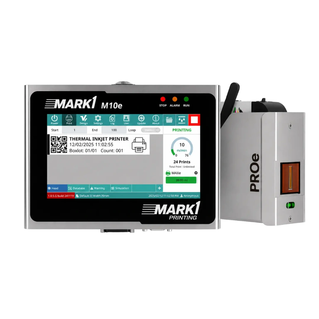 MARK1 M10e PROe 12.7 mm Thermal Inkjet Printer