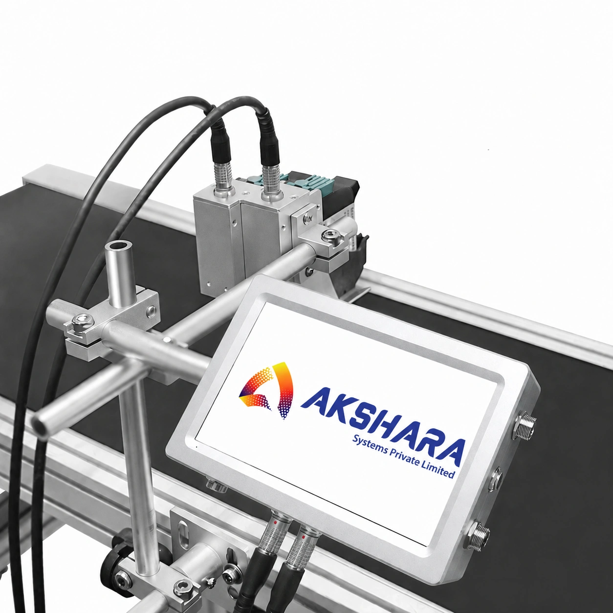 AKSHARA Online TIJ Printer Dual Head 50 mm