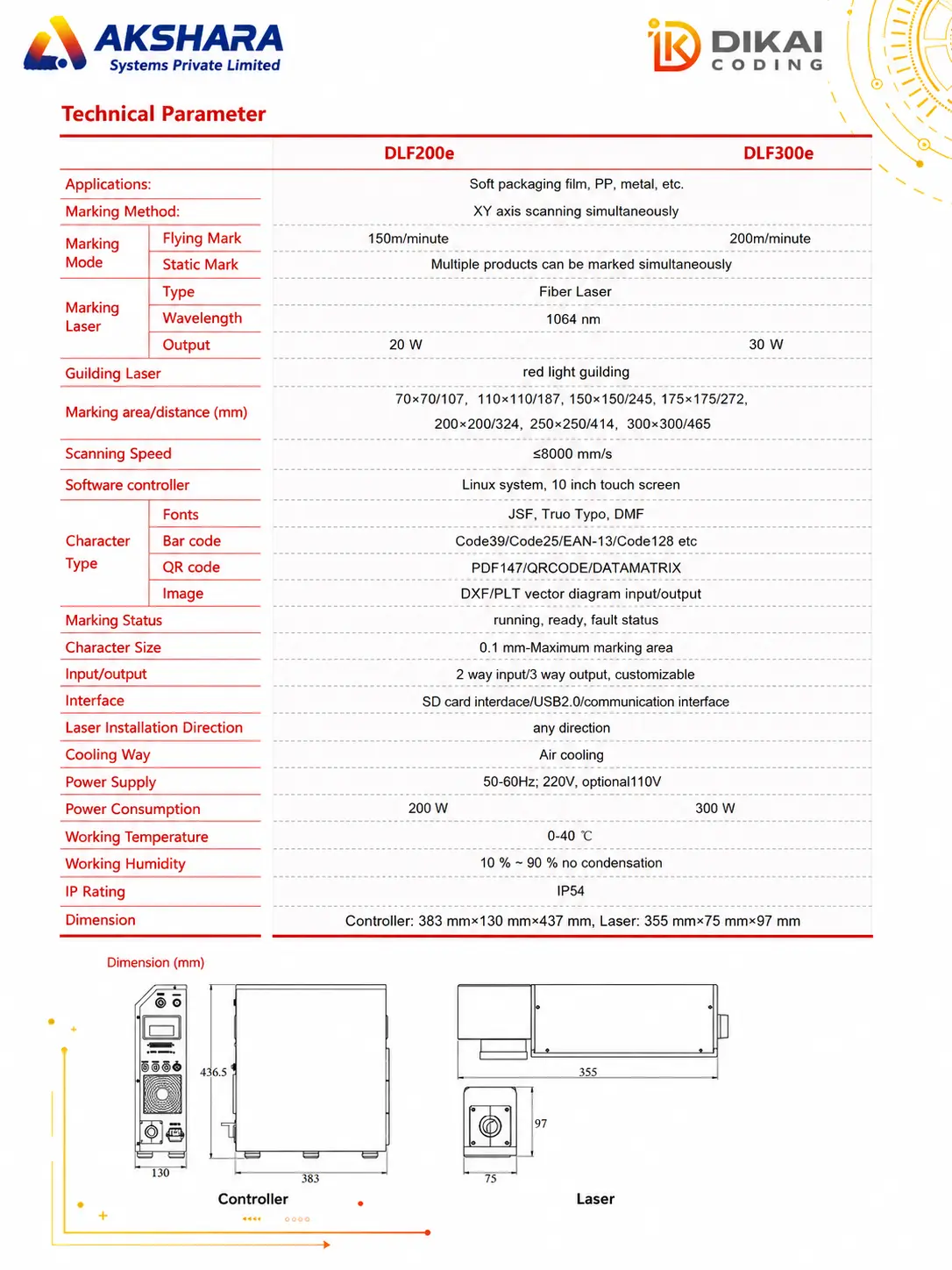 DIKAI Fiber Laser Printer Thumb 3