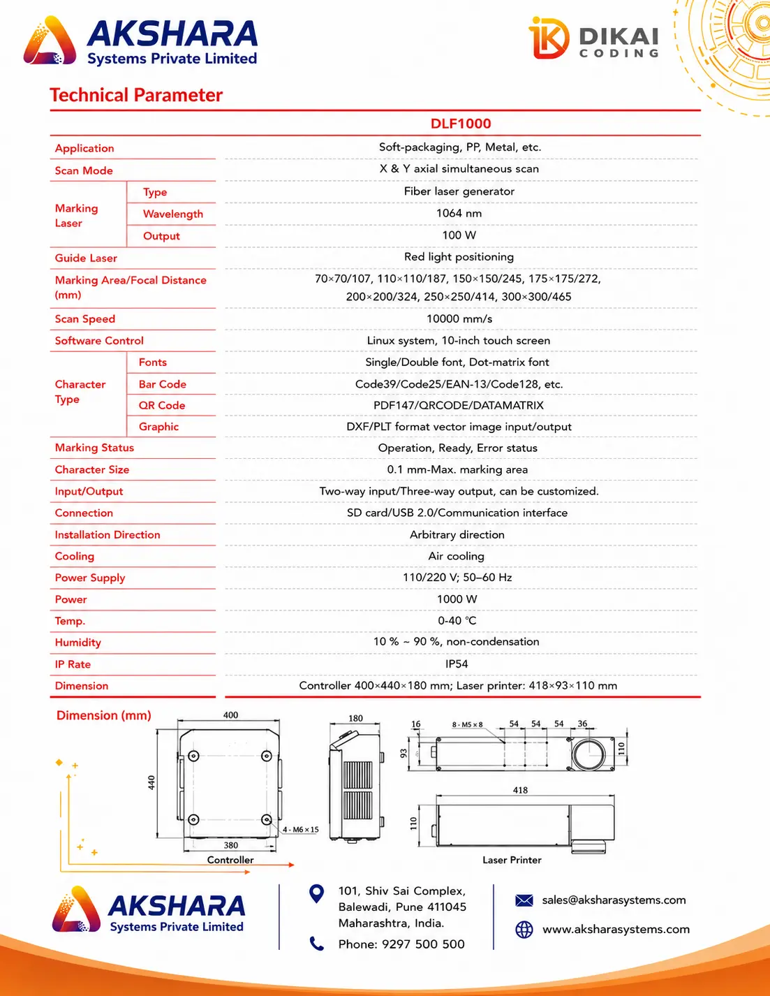 DIKAI Fiber Laser Printer Thumb 5