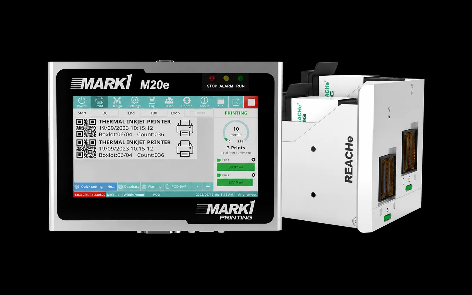 MARK1 M20e REACHe Thermal Inkjet Main